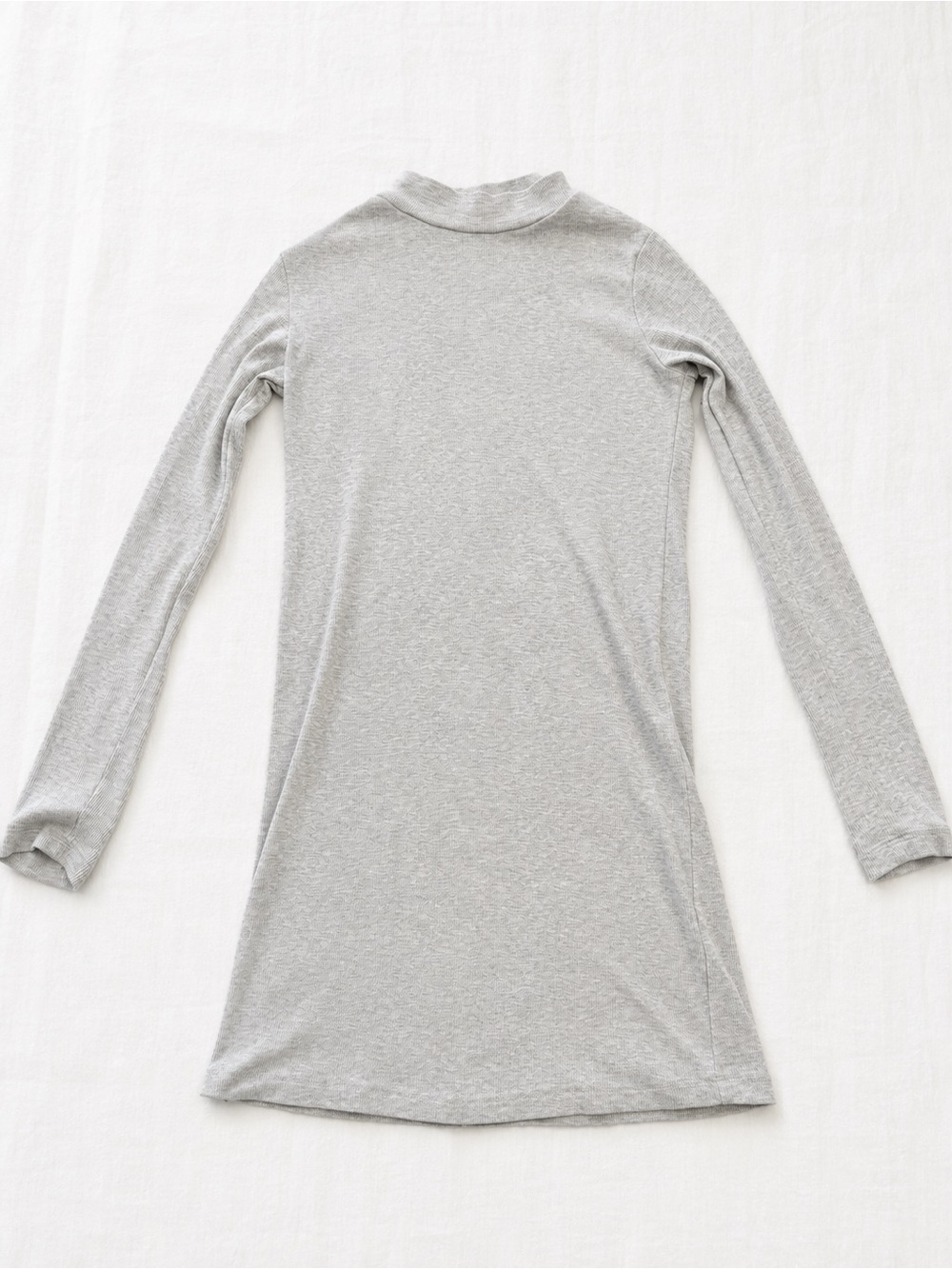 NOBO Heather Gray Long Sleeve Mock Neck Tunic